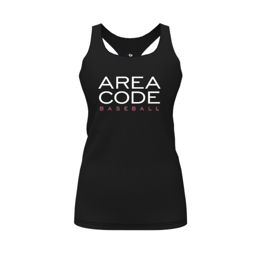 [FT0TRBBK-FYS-LOGO2] Decker Racerback Tank Top (Female Youth S, Black, Logo 2)