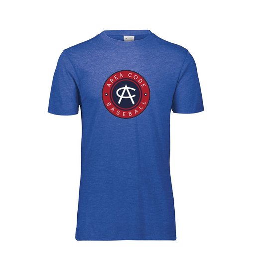 [FTSCUBNV-AS-LOGO1] Decker Men's Tri-Blend T-Shirt - Short Sleeve (Adult S, Navy, Logo 1)