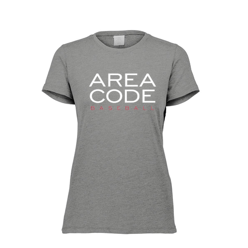[FTSCUBGY-FAXS-LOGO2] Decker Women's Tri-Blend T-Shirt - Short Sleeve (Female Adult XS, Gray, Logo 2)