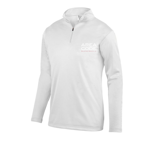 [5508.005.S-LOGO2] Decker Youth FlexFleece 1/4 Zip (Youth S, White, Logo 2)