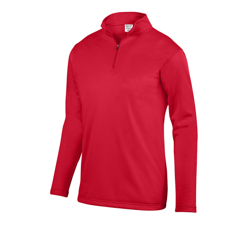 [5508.040.S-LOGO5] Decker Youth FlexFleece 1/4 Zip (Youth S, Red, Logo 5)